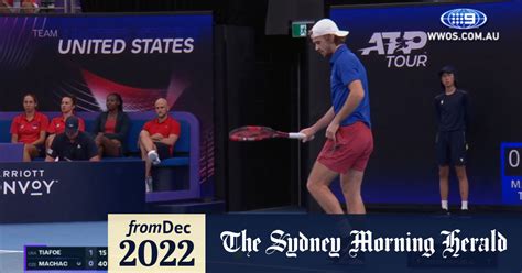 Video Match Highlights Frances Tiafoe V Tomas Machac United Cup