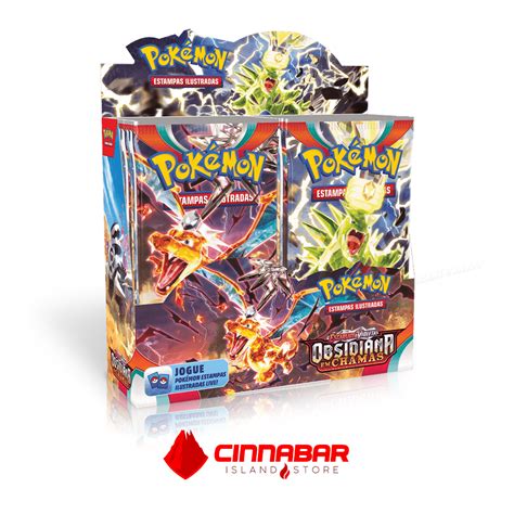 Obsidiana Em Chamas Booster Box Cinnabarislandstore Br