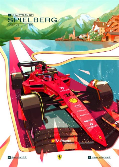 Pin By Augusto On F1 2022 Austrian Grand Prix Grand Prix Posters