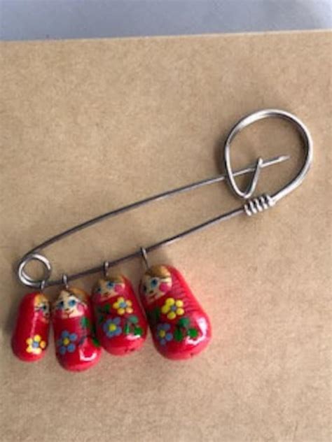 Vintage Russian Nesting Dolls Gem