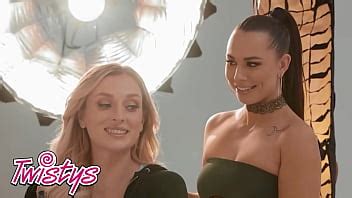 TWISTYS Sexy Aidra Fox Can T Say No To Hot Model Charlotte Sins And Ends Up Licking Her Pussy