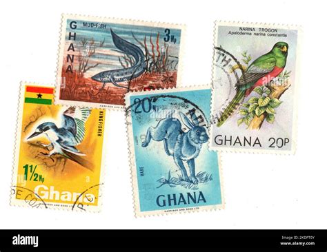 Ghana Postage Stamp Stamps Banque Dimages Détourées Alamy