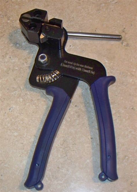 Stainless Steel Zip Tie Cutter Cable Tie Gun Fasten Tool Ebay