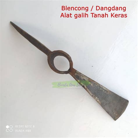 Jual Gancu Tanah Belencong Blencong Besi Per Tempa Sedang Dandang