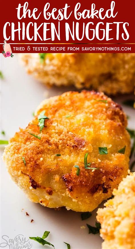 The best baked chicken nuggets – Artofit