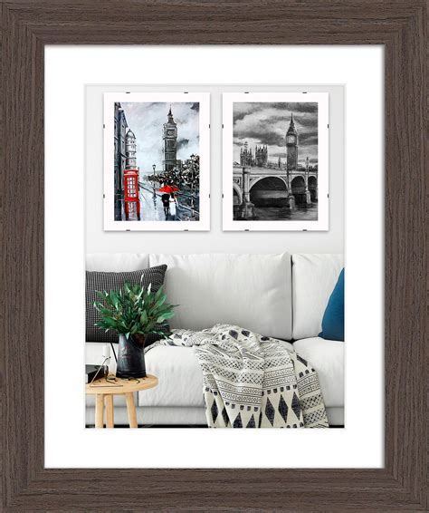 Рамка для фото деревянная 24х30 под фото 15х20 багет: DL3304-04 Темное ...