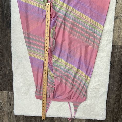 Vintage Alice Maloof Negligee Lingerie Gown 1960s Ru Gem