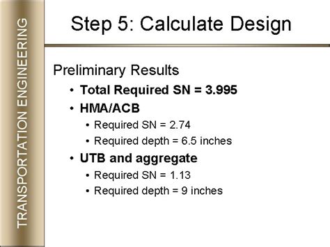 Transportation Engineeringii Aashto Flexible Pavement Design Equation