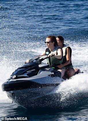 Jess Glynne Wears A Tan Bikini As She Joins Busty Chloe Sims And Pals On A Luxury Yacht Trip In