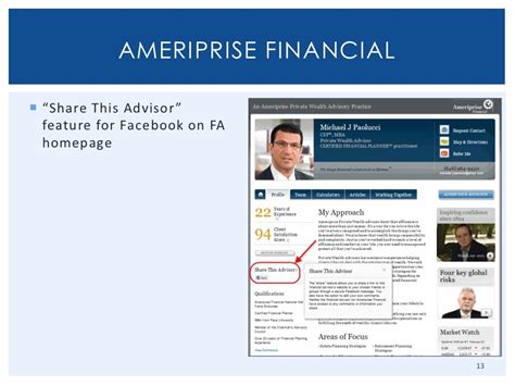 ameriprise financial share  advisor