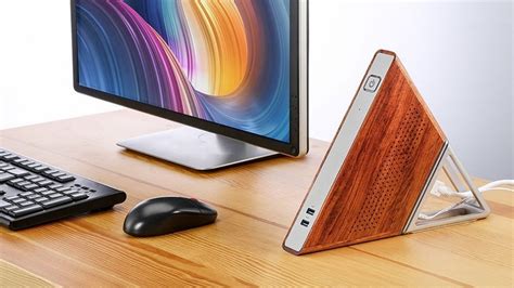 Tech Elegance Discovering The Best Mini Pc Wooden Triangle Mini Pc