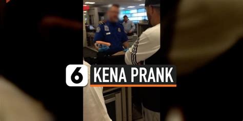 VIDEO Petugas Bandara Temukan Dildo Dalam Tas Ternyata Prank Enamplus