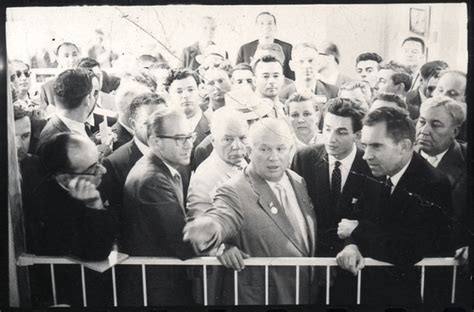 20 Photographs From The 1959 Cold War Kitchen Debate History Collection