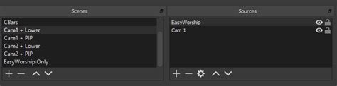 Obs Ndi Configuration Easyworship