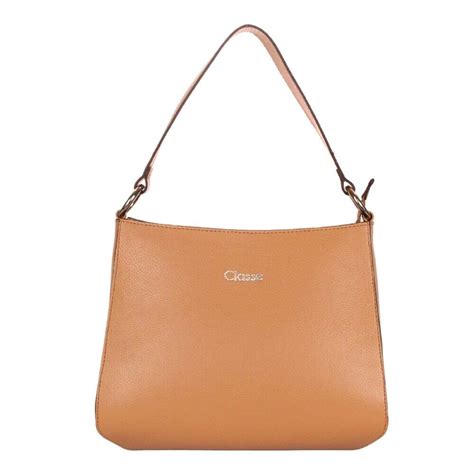 Bolsa Feminina Em Couro Nude Classe Cb Belila Malas Bolsas E Carteiras