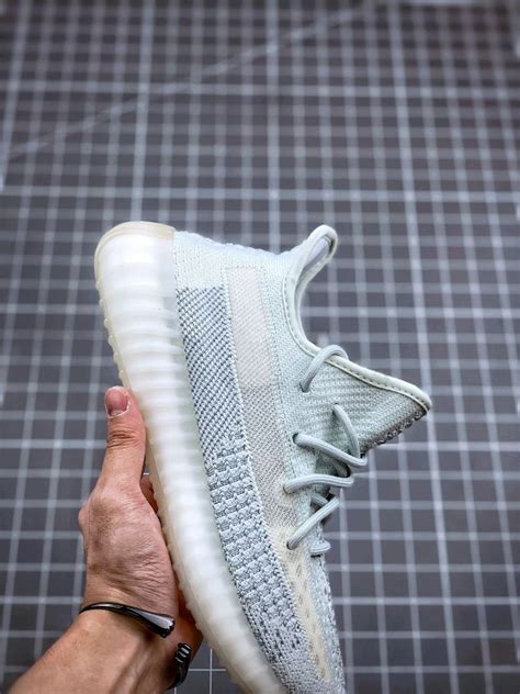 Adidas Yeezy 350 Boost V2 Ice Blue Full Of Stars Mens Fashion