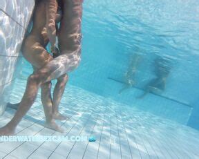 Video Of The Day Hot Girl Gives Underwater Handjob For A Big Hard Dick