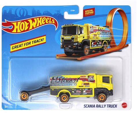 Hot Wheels Ciężarówka Scania Niska cena na Allegro pl