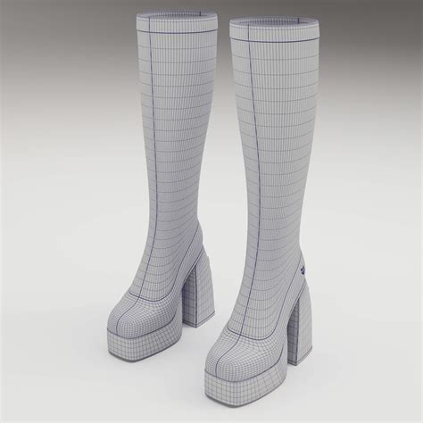 Naked Wolfe Boots Brown D Model By Yanadesval