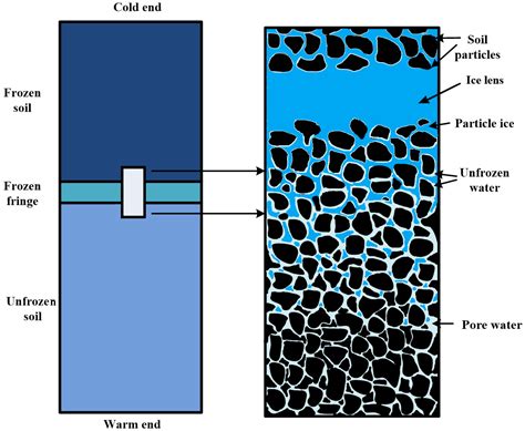 modelling  freezing process  saturated soil based