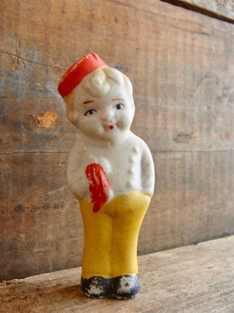 1900s Occupied Japan Bisque Adorable Bellhop Doll Etsy