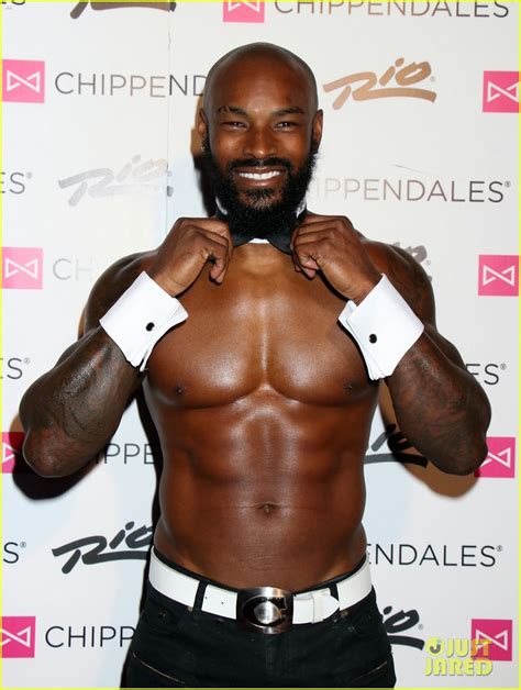 Photo Tyson Beckford Looks So Hot At Shirtless Chippendales Debut Photo Just