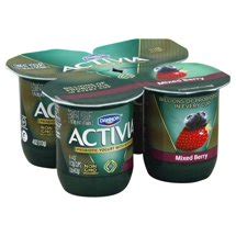 Dannon Activia Probiotic Yogurt Mixed Berry Ct