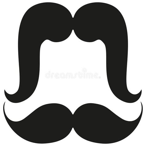 Cartoon Icon Poster Man Father Dad Day Mustache Moustache Silhouette