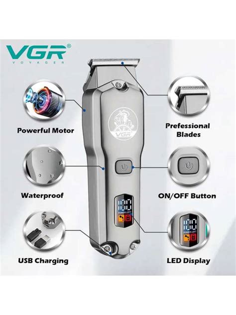 خرید و قیمت بهترین ست ماشین اصلاح حجم زن و خط زن وی جی ار vgr v-675