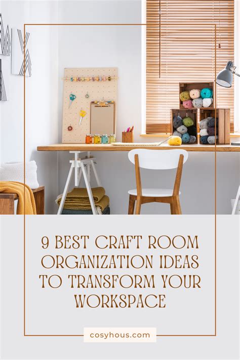 9 Best Craft Room Organization Ideas to Transform Your Workspace - Cosy ...