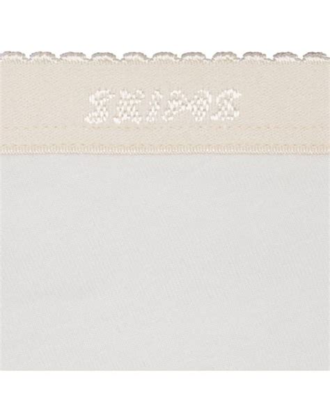 Skims Logo Picot String Bikini In White Lyst