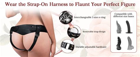 Amazon Adjustable Strap On Dildo Harness For Women And Men Wearable Plus Size Strap Ons