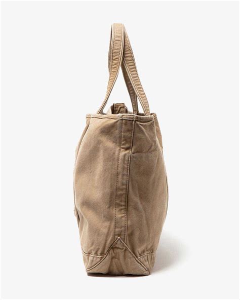 Tote Bag Cotton Canvas Coffee Dyed Coverchord