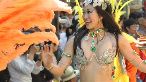 ダンサーのお姉さんたちとっても綺麗☆ 楽しいサンバパレード ♪ Samba Carnival サンバカーニバル Youtube