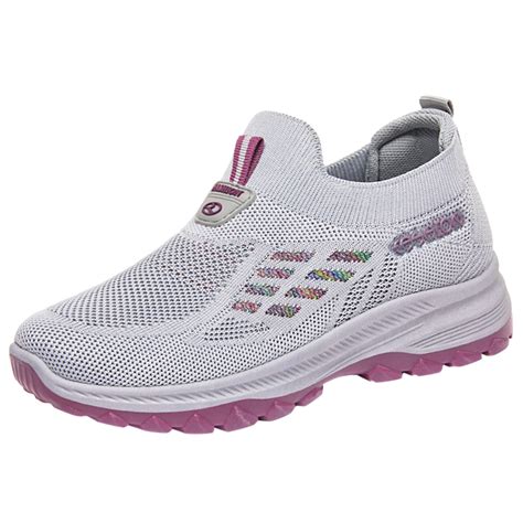 Sngxgn Womens Athletic Walking Shoes Women Slip On Shoes Sneakers