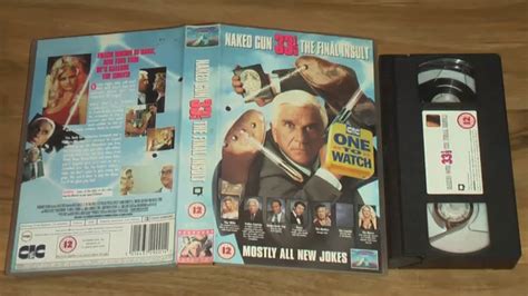 The Naked Gun Vhs Video Big Box Ex Rental Cic Pal Picclick Uk