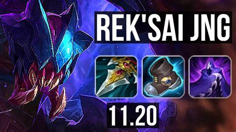 REK SAI Vs SHACO JUNGLE Legendary 1 5M Mastery 500 Games 22 5 7