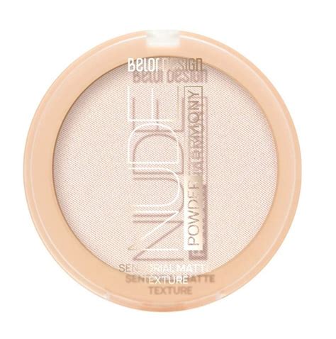 Сеть магазинов косметики и парфюмерии Калина BELOR DESIGN Пудра компактная NUDE HARMONY 01 тон