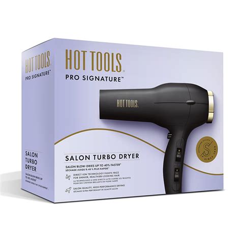 HOT TOOLS SIGNATURE SERIES 1875W TURBO IONIC DRYER British Chemist