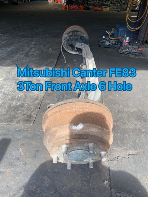 Mitsubishi Canter Fe Ton Front Axle Hole Lorry Used Spare Parts