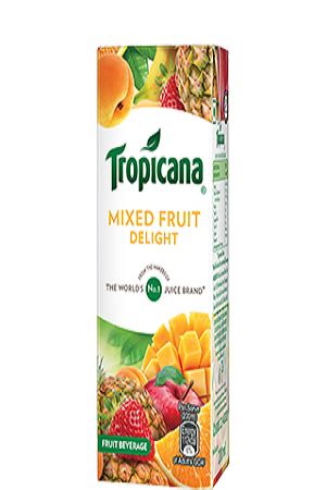 Tropicana Delight Fruit Juice Mixed Fruit Ml Tetra Tropicana