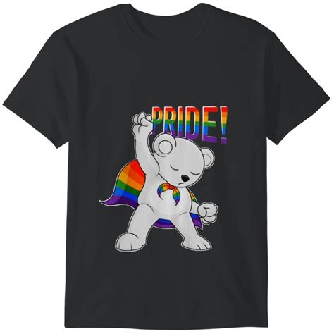 Oso Polar I Bandera Lgbtq I Bandera Arco Iris I Orgullo Gay Camisetas Cl Sicas Vendido Por Auto