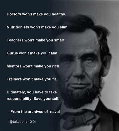Doctors won’t make you healthy. Nutritionists won’t make you slim