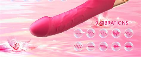 Thrusting Vibrator Dildo Sex Toy For Women Adult Toys With Powerful Thrust Vibrating