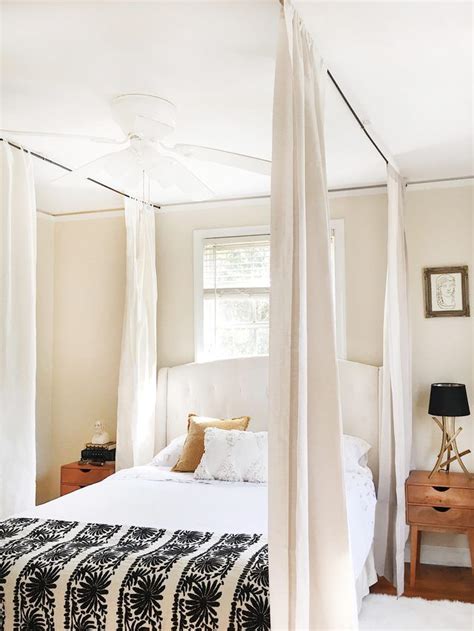 How To Hang A Canopy From The Ceiling Without Drilling Holes Hunker