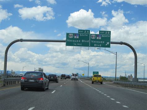 Colorado Interstate 270 Westbound Cross Country Roads