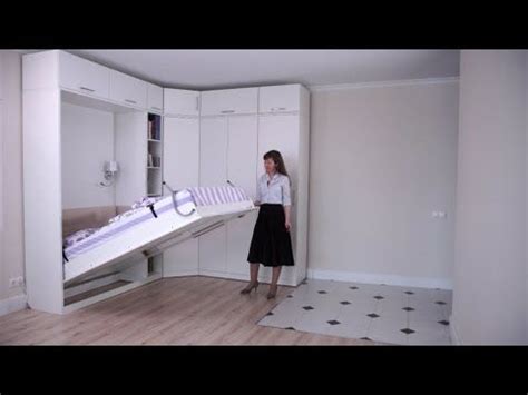 шкаф со встроенной кроватью 4 метра – Google Поиск | Кровати мерфи ...