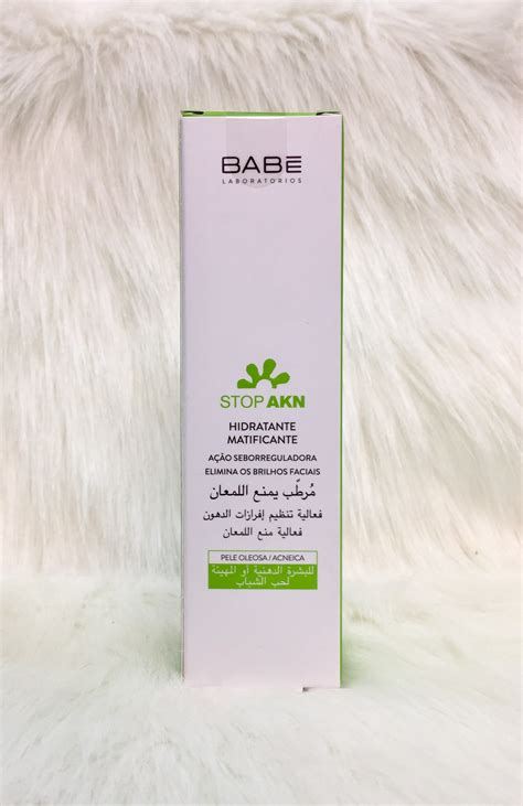 Kem Dưỡng Ẩm Trị Mụn Babe Stop AKN Mattifying Moisturiser Tuýp 50ml KhoeVaDepPharmacy