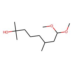 2 Octanol 8 8 Dimethoxy 2 6 Dimethyl CAS 141 92 4 Chemical