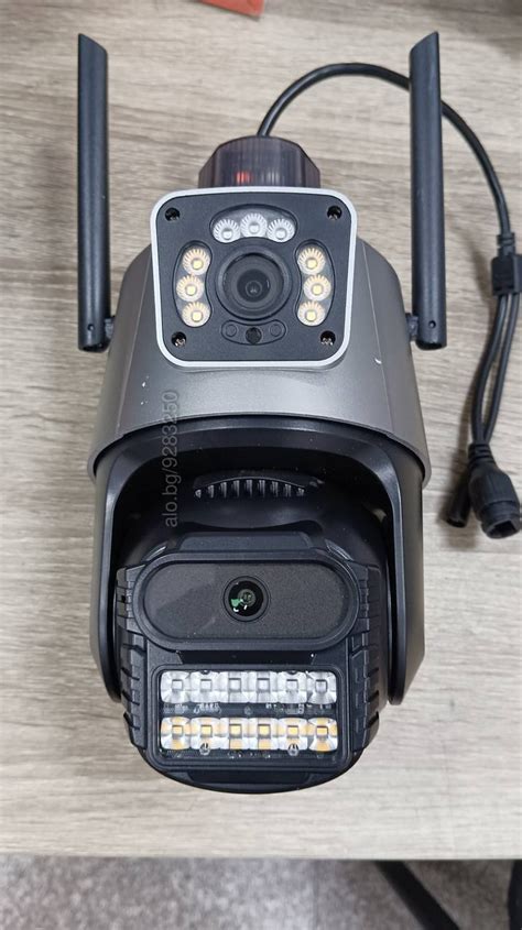 Двойна камера 8 zoom зум WiFi iCSee безжична камера | Техника за ...